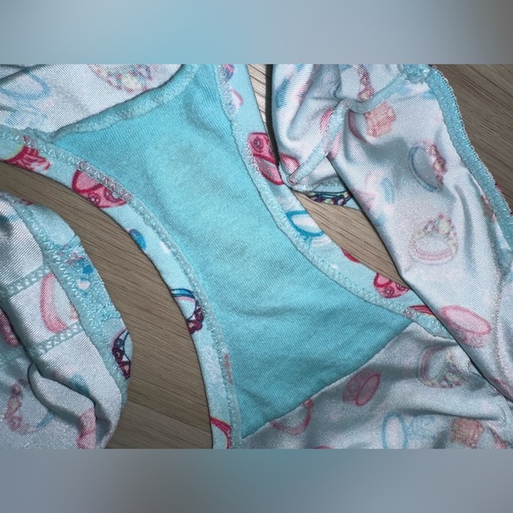 2 Y2K Victorias Secret Sexy Little Thing Bride/Bridal Rings Satin Cheeky Panties - Picture 12 of 12